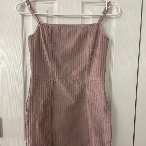 Meggan Grubb Mocha Bandage Mini Dress - Picture 2 of 3